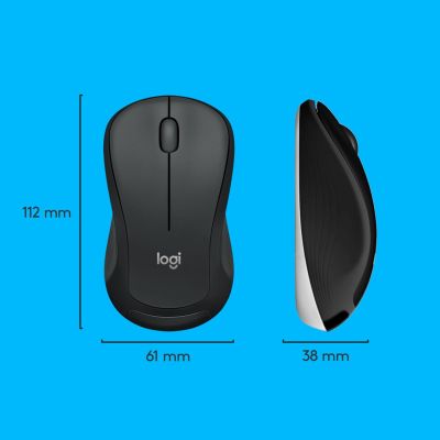 9. Logitech MK540 Advanced Tastatur und Maus (inkl. universeller Funkfernbedienung, QWERTZ-Tastatur, amerikanische und internationale Tastatur, schwarz)