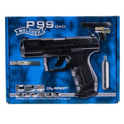 16. Walther P99 DAO GBB CO2-Airsoft-Waffe
