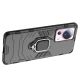 11. Ring Armor-Hülle für Xiaomi 13 Lite, gepanzerte Abdeckung, magnetischer Halterungsring, schwarz