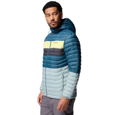 2. Columbia Powder Pass Kapuzenjacke 2134131461 Blau L