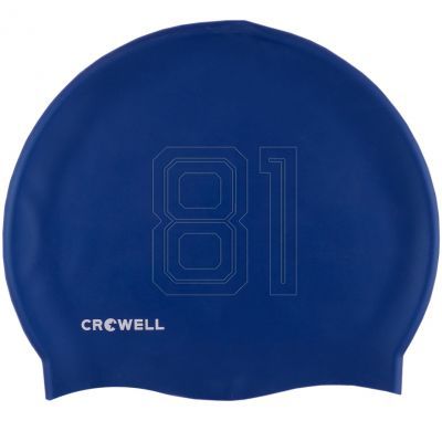 Crowell Mono-Breeze-05 silicone swimming cap