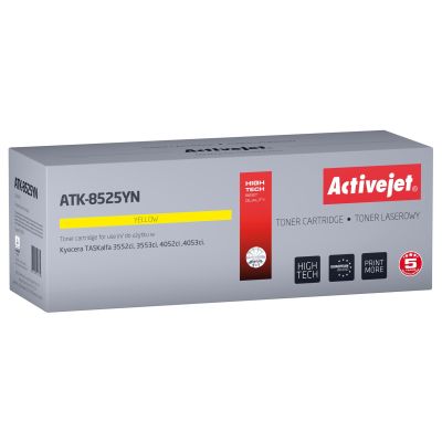 Activejet ATK-8525YN Toner (ersetzt Kyocera TK-8525Y; Supreme; 20.000 Seiten; gelb)