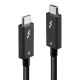 2. Lindy 31121 Thunderbolt-Kabel 2 m 40 Gbit/s Schwarz
