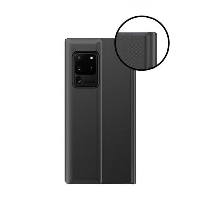2. New Sleep Case Booktype Case Smart Schutzhülle mit Ständerfunktion Hülle für Samsung Galaxy A02s EU schwarz