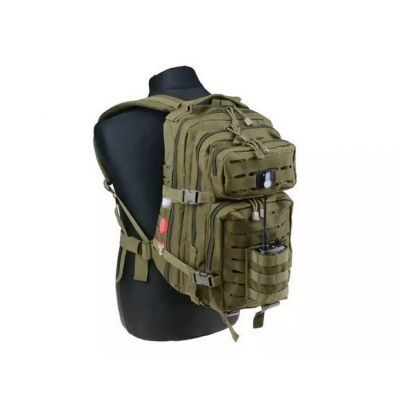 4. Assault Pack Rucksack (Laser Cut) - Olivgrün