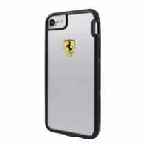 Ferrari Racing Stoßfeste Hülle für iPhone 7 / 8 / SE 2020 / SE 2022 - Transparent