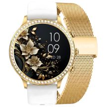 Smartwatch Gravity Gold Armband und Armband GT5-2