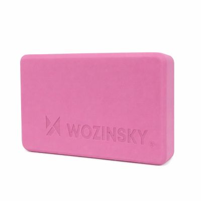 Wozinsky WKDJ-P Yoga-Würfel für Pilates- und Dehnübungen – Rosa