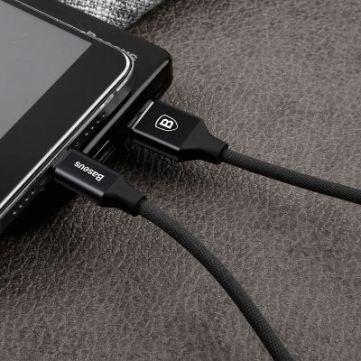 9. Baseus Yiven USB-A - Micro-USB-Kabel 1,5 m - Schwarz