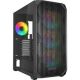 10. Sharkoon AK3 RGB Computergehäuse, schwarzes gehärtetes Glas