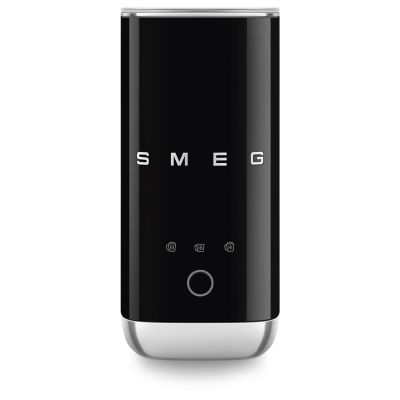 9. Smeg MFF02BLEU Milchaufschäumer/Wärmer, automatischer Milchaufschäumer/Wärmer, Schwarz