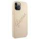 4. Guess GUHCP12LRSAVSLG iPhone 12 Pro Max 6,7" Gold/Gold Hardcase Saffiano Vintage Script