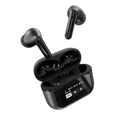 9. Energy Systems True Wireless-Kopfhörer der Icon-Serie mit Mikrofon, Bluetooth, Graphit, ANC