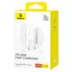5. Baseus GaN5S 30W EU USB-C Wandladegerät – Weiß