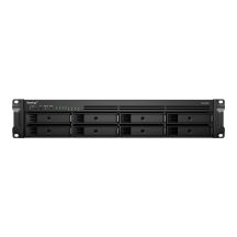Synology RackStation RS1221RP+ NAS-Rackserver (2 HE) Ryzen Embedded V1500B, 4 GB DDR4, 0 TB DiskStation Manager, Schwarz