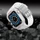 6. Schutzarmband für Apple Watch 38/40/41 mm Panzergehäuse-Armband - Transparent