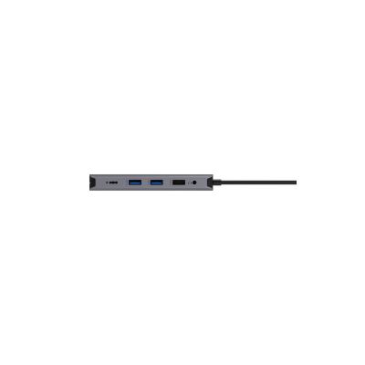 11. Acer 12-in-1 USB-C-Dongle, kabelgebunden, USB 3.2 Gen 1 (3.1 Gen 1), Typ-C, Silber