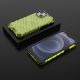 13. Honeycomb Handyhülle Schutzhülle mit TPU Rahmen für iPhone 13 mini grün