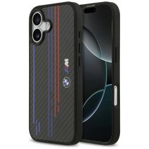 BMW M Kevlar Lines & Logo MagSafe Case für iPhone 17 – Schwarz