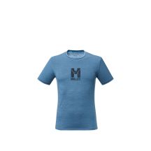 Koszulka męska MILLET Ubic Wool Ts Ss M niebieska