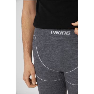 11. Herrenunterwäsche VIKING Lan Pro Pants Merino, grau