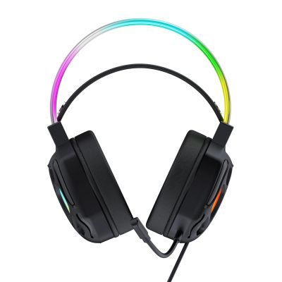 4. Wozinsky WSG-1118 Kabelgebundenes Gaming-Headset mit Mikrofon und RGB-Hintergrundbeleuchtung – Schwarz