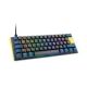 10. Ducky One 3 Daybreak Mini Gaming-Tastatur USB Deutsch Schwarz, Blau, Grün
