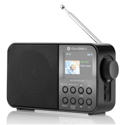 Tragbares DAB+/FM-Radio GoGEN – DAB500BTC