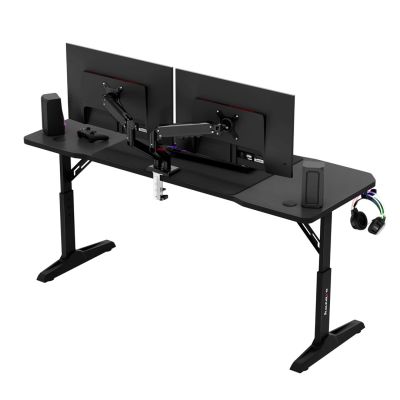 4. Huzaro Hero 4.6 Schwarzer Gaming-Schreibtisch