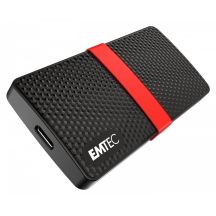 Emtec X200 256 GB USB Typ-C 3.2 Gen 1 (3.1 Gen 1) Schwarz, Rot