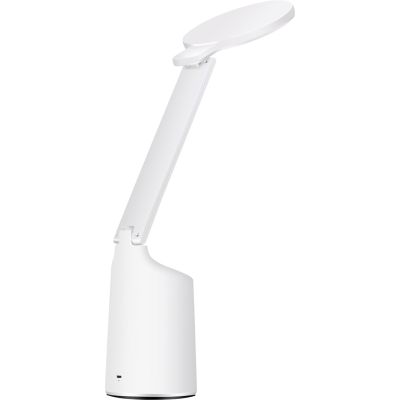 4. Moderne LED-Schreibtischlampe Activejet FUTURE weiß mit integriertem Akku