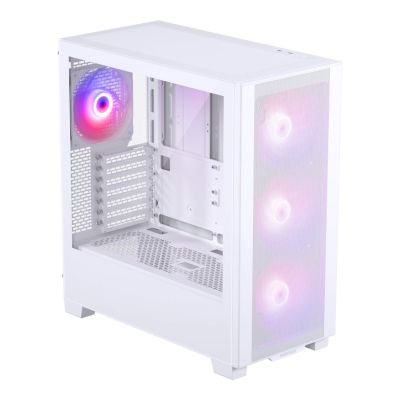 10. Phanteks XT Pro Ultra Fenster aus gehärtetem Glas, D-RGB - Weiß