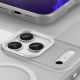 6. Magnetische Schleifhülle für iPhone 17 Pro Max, kompatibel mit MagSafe, Mattweiß