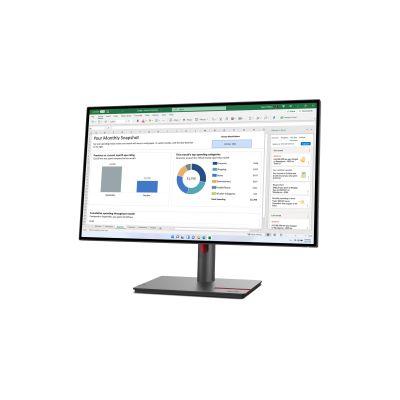 5. Monitor LENOVO ThinkVision P27h-30 27 Zoll 2560x1440 IPS 16:9 350cd/m² HDMI DP USB-Hub