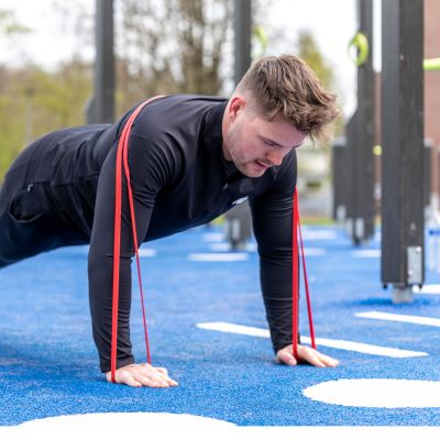 10. VIRTUFIT PRO FITNESS-GUMMIBAND POWER BAND MITTEL GELB