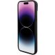 5. BMW Leder Hot Stamp Hülle für iPhone 15 Plus – Schwarz