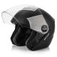 28. Meteor Hekato M Motorradhelm 57-58 cm schwarz