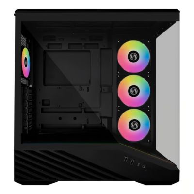 12. Lian Li Vector V100 PC-Gehäuse, Midi-Tower, ATX, RGB, gehärtetes Glas