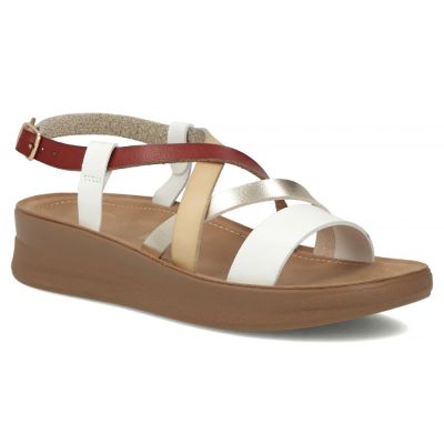 Filippo DS7904 Damen-Keilsandalen im römischen Stil