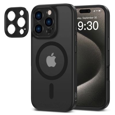4. Tech-Protect MagCam MagSafe Hülle für iPhone 16 Pro Max – durchscheinend