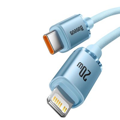 2. Baseus CAJY001303 Lightning – USB-C PD-Kabel 20 W 480 Mbit/s 1,2 m – blau
