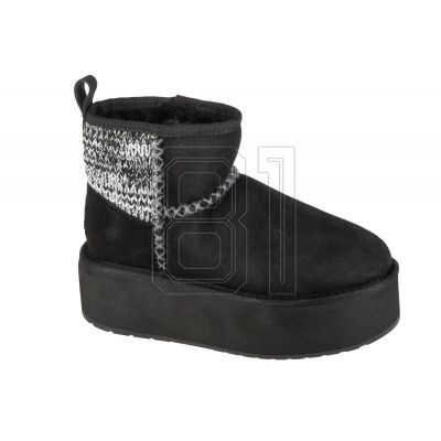 6. EMU Australia Stinger Knit Flatform W W13143-BLAK Schuhe
