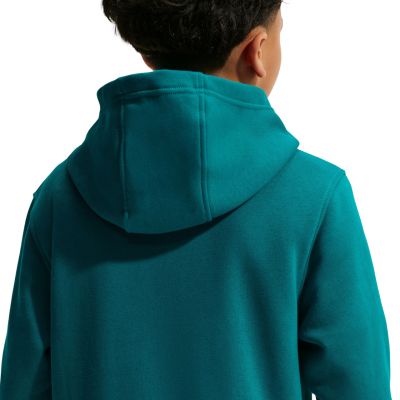4. Nike Sportswear Club Fleece Kinder-Sweatshirt Grün FD3000 372