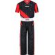 TOP TEN Kickbox-Outfit „Urban Arts“ schwarz und rot (WAKO APPROVED neu)