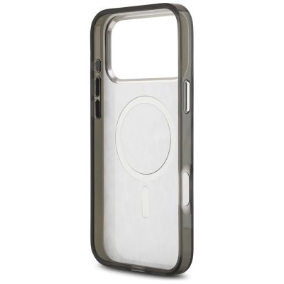 7. Karl Lagerfeld IML Leopard Pattern MagSafe Case für iPhone 17 Pro Max - Schwarz