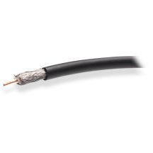 NS100 Dreifach-Gel-gefülltes schwarzes Koaxialkabel – 100-m-Rolle