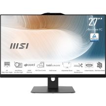 MSI AIO Modern AM272P 1M-855EU Core5-120U 27" IPS LED FHD Non-Touch Anti-Glare 16GB SSD512GB M.2 AX211 WiFi 6E Windows 11 Pro Schwarz