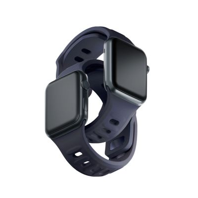 13. 3mk Silikon- Watch für Apple Watch 42/44/45/49 mm – Grau