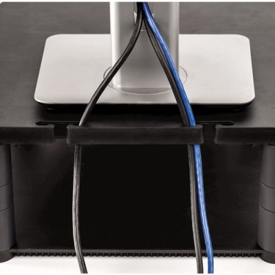4. Fellowes 9169401 Monitorhalterung/Ständer für 53,3 cm (21") Graphit-Schreibtische