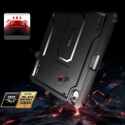 4. Tech-Protect Kevlar Pro Hülle für iPad 10,9" 2022 - Schwarz